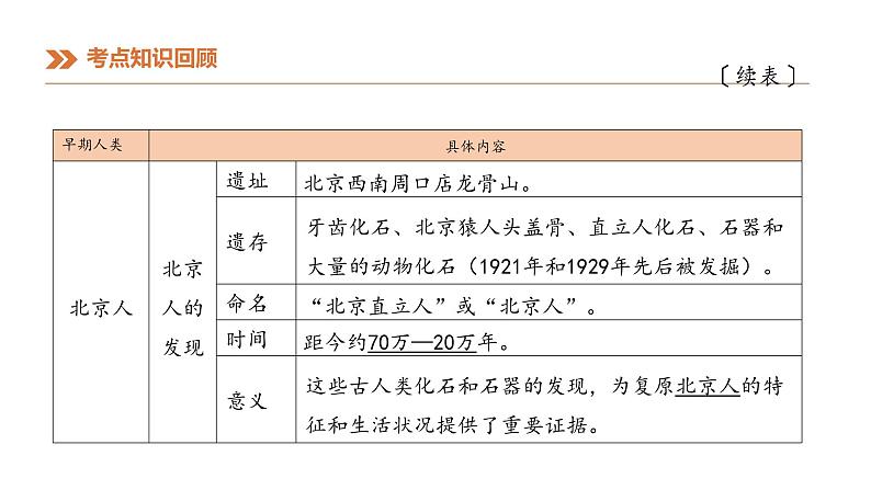 《史前时期:中国境内早期人类与文明的起源》单元复习教学课件第5页