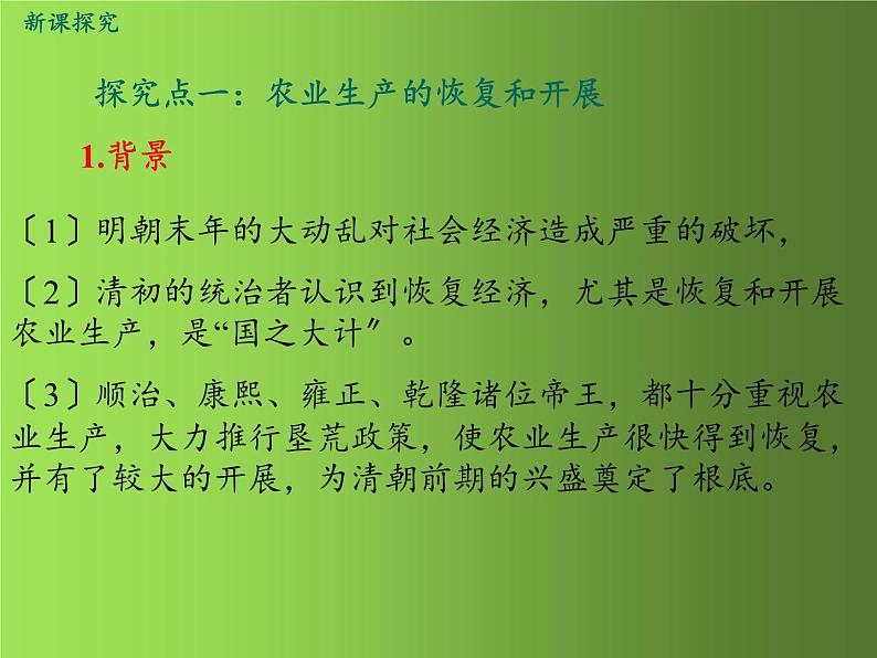 《清朝前期社会经济的发展》同课异构教学一等奖课件第6页