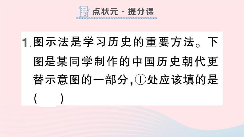2023七年级历史上册第四单元三国两晋南北朝时期:政权分立与民族交融第17课西晋的短暂统一和北方各族的内迁作业课件新人教版第2页