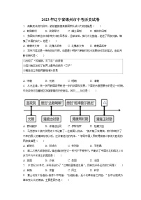 2023年辽宁省锦州市中考历史试卷（含答案解析）