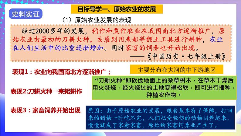 【核心素养】部编人教版历史七上第2课《原始农耕生活》课件第6页