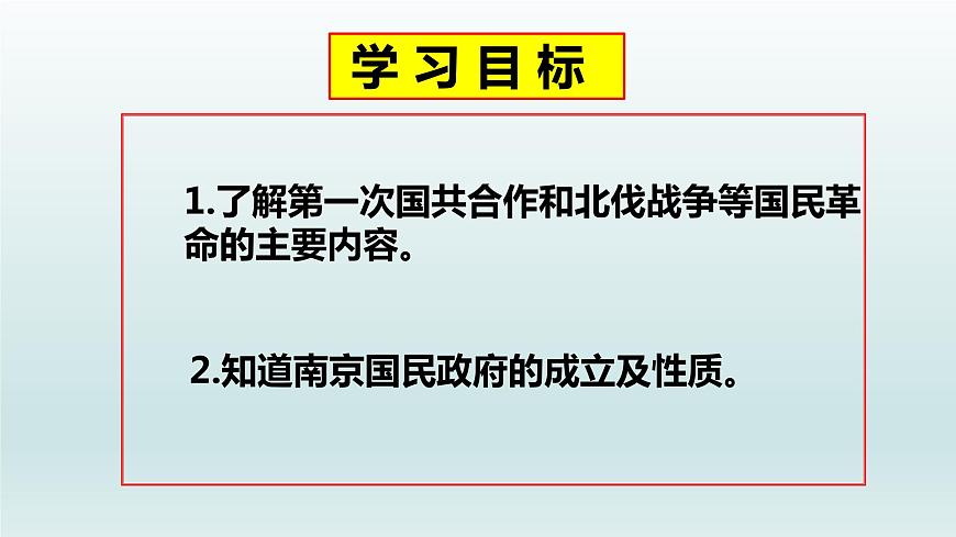第15課 國(guó)共合作與北伐戰(zhàn)爭(zhēng)課件第2頁(yè)
