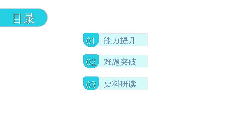 人教版世界历史九年级下册第一单元第三课美国内战作业课件第2页
