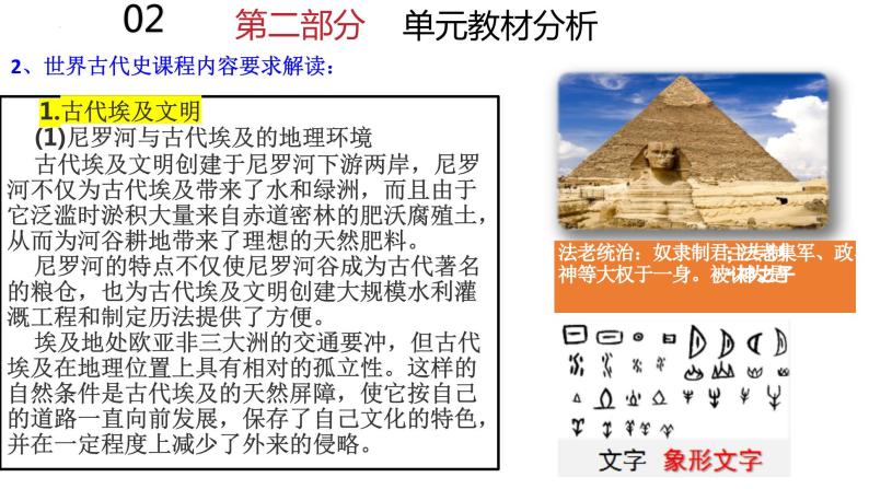 第一单元 古代亚非文明 试卷知识点课件07