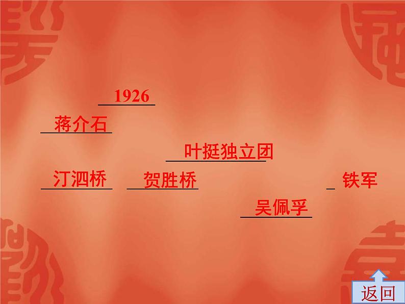 中考历史一轮复习讲解课件:第二部分 第五单元 从国共合作到国共对峙(含答案)第8页
