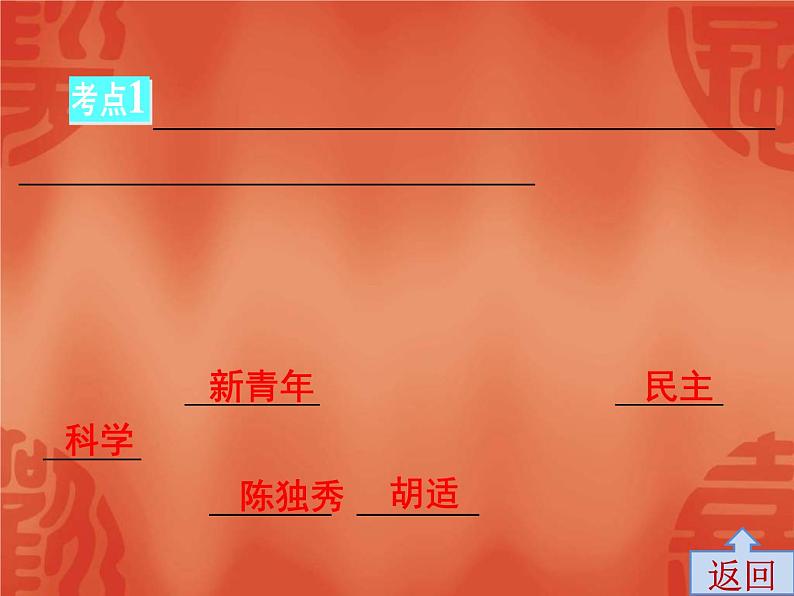 中考历史一轮复习讲解课件:第二部分 第四单元 新时代的曙光(含答案)06