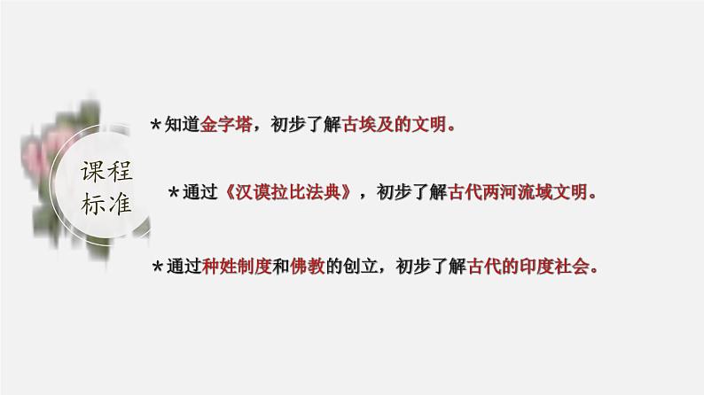 中考历史一轮复习考点讲练课件:古代亚非文明(含答案)02