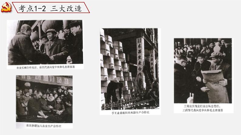 中考历史一轮复习考点讲练课件:社会主义制度的建立与社会主义建设的探索(含答案)07