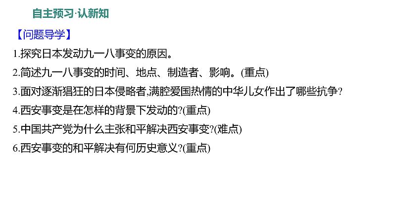 第六单元 第十八课 从九一八事变到西安事变 课件 2023-2024 部编版历史 八年级上册(深圳)04