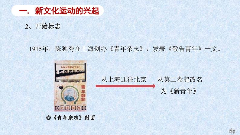 第12课 新文化运动 课件 2023-2024学年部编版八年级历史上册05
