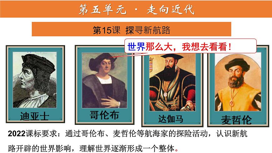 第15課 探尋新航路第1頁(yè)
