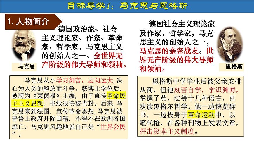 第21課 馬克思主義的誕生和國際共產(chǎn)主義運(yùn)動的興起第5頁