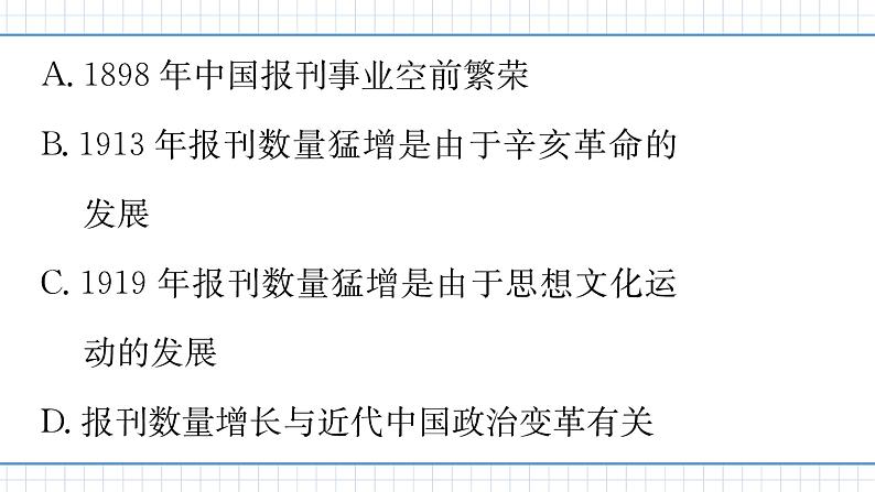 人教版历史八上第26课 教育文化事业的发展(练习课件PPT)06