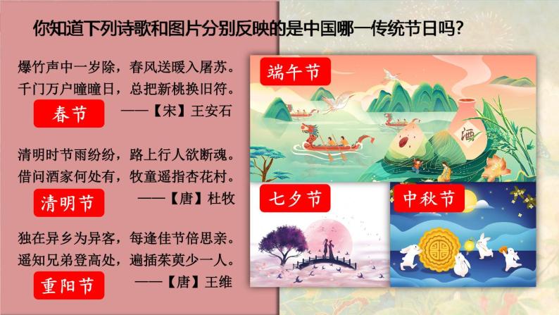 3.22 活动课：中国传统节日的起源 课件 2023-2024学年部编版七年级历史下册03