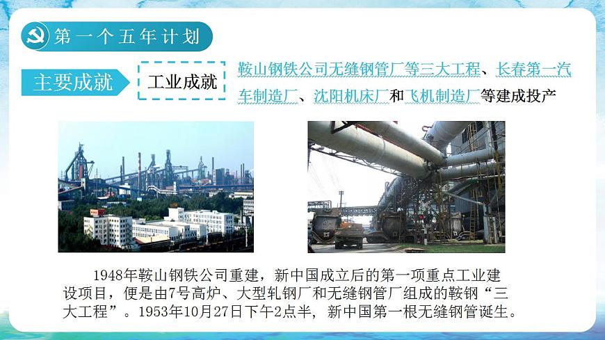 人教統(tǒng)編版歷史八年級下冊 第4課 《新中國工業(yè)化的起步和 人民代表大會制度的確立》課件第7頁