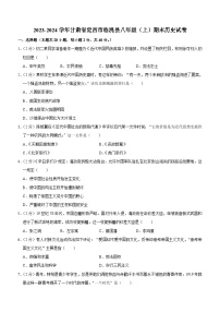 甘肃省定西市临洮县2023-2024学年部编版八年级上学期期末历史试卷（含解析）