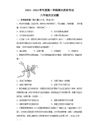 广东省揭阳市惠来县2023-2024学年八年级上学期期末历史试题（含解析）