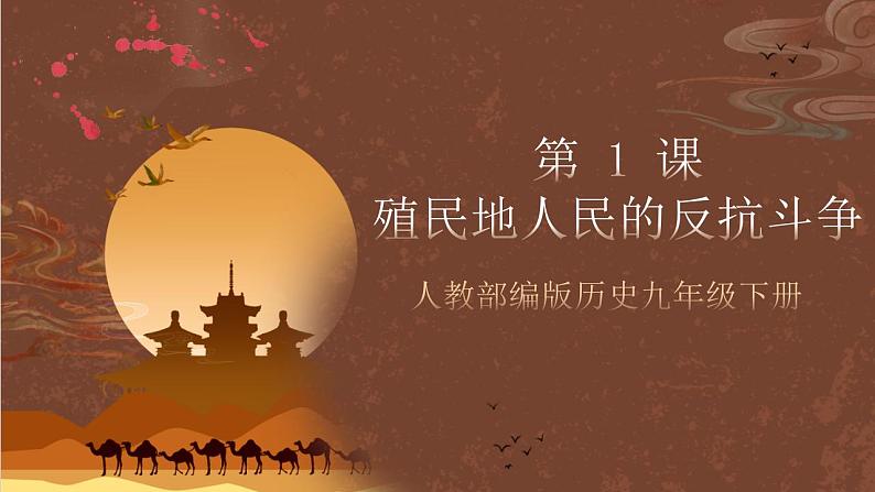 人教部编版历史九年级下册1《殖民地人民的反抗斗争》 课件第2页