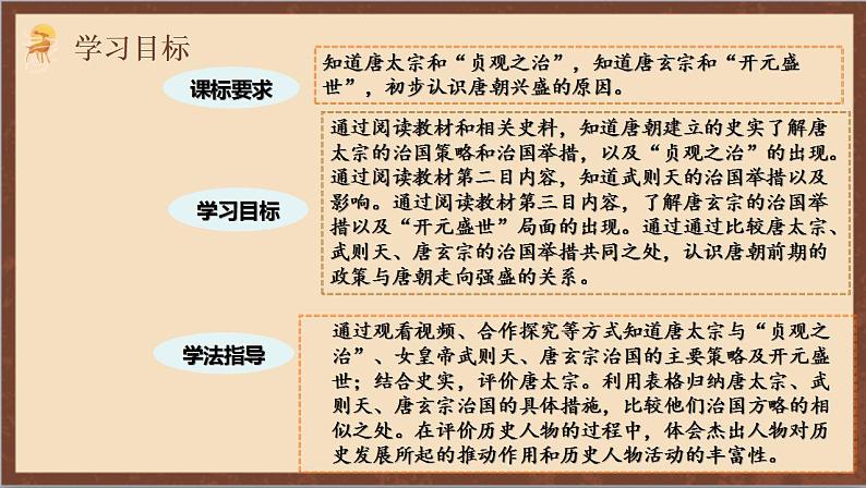 人教部编版历史七年级下册 第2课《从“贞观之治”到“开元盛世”》课件第3页