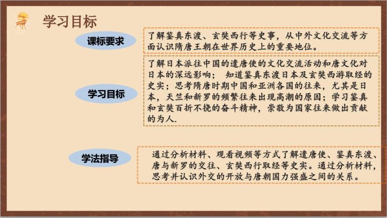 人教部编版历史七年级下册第4课《唐朝的中外文化交流》课件（含视频）+教案03