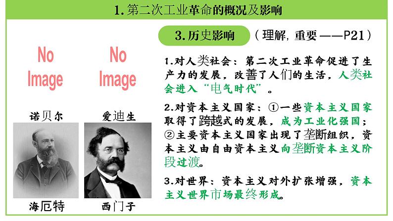 九年级下册第二单元 第二次工业革命和近代科学文化-2024年中考历史一轮复习课件(部编版)第8页