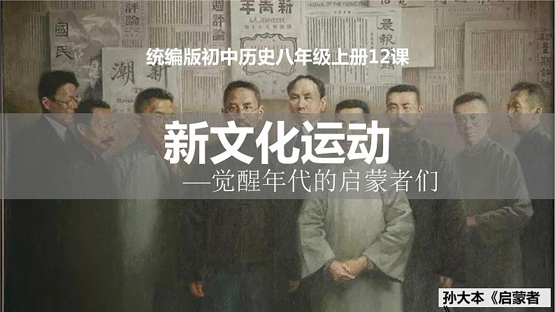 人教版历史八年级上册第12课_新文化运动 课件03