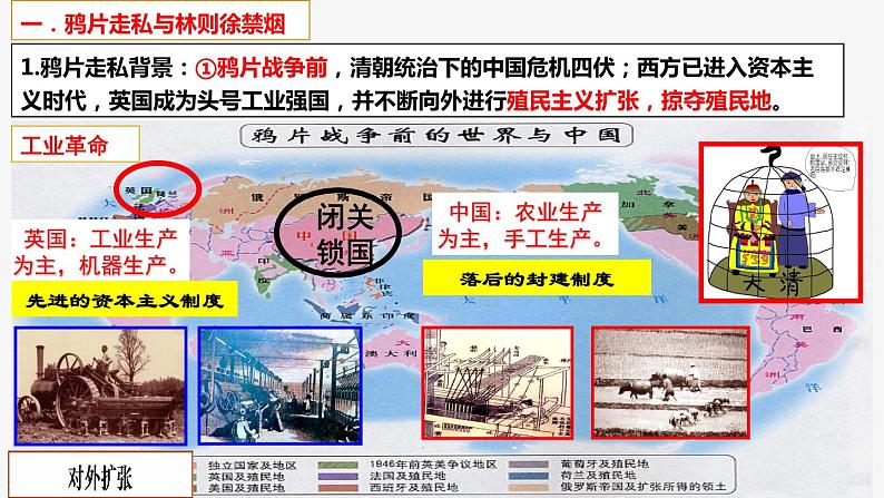 人教版历史八年级上册第1课_鸦片战争 课件第4页