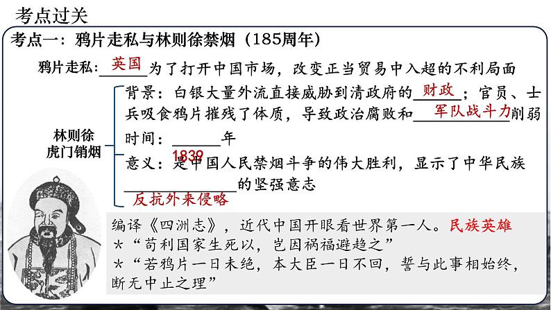 第一单元++中国开始沦为半殖民地半封建社会++课件++河北省2024年中考一轮复习第6页