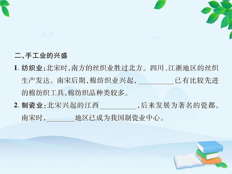 统编版历史七年级下册 第9课 宋代经济的发展课件第4页