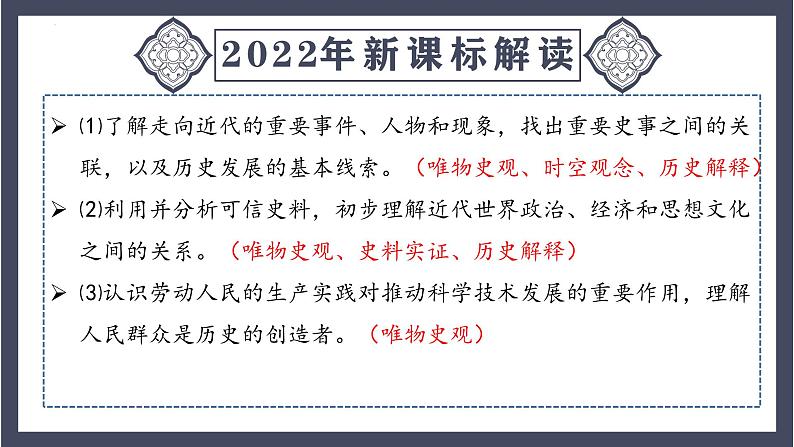 专题26 走向近代(课件)-2024年中考历史一轮大单元复习必备课件(人教部编版)第3页
