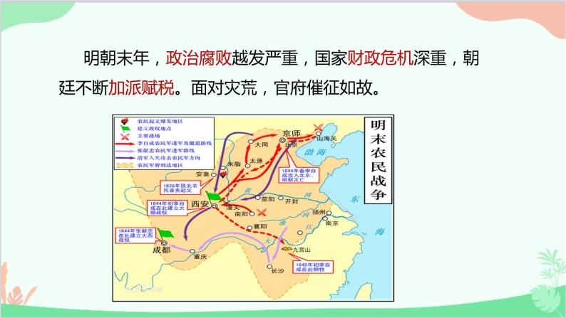 统编版历史七年级下册 第17课 明朝的灭亡课件08