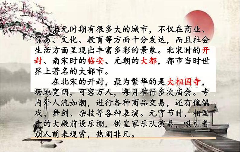 统编版历史七年级下册第12课 宋元时期的都市和文化课件第4页