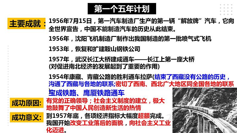 第二单元 社会主义制度的建立与社会主义建设的探索 精品复习课件04