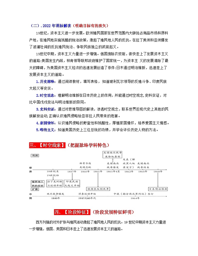专题27 殖民地人民反抗与资本主义制度的扩展(解析版) (全国通用)第3页