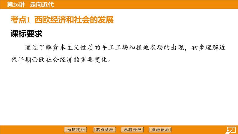 2024年中考历史二轮复习----第26讲 走向近代 课件第5页