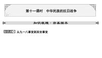2024年中考历史一轮复习课件：中国近代史5 中华民族的抗日战争