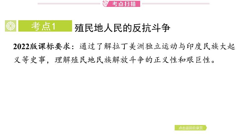 2024年中考历史一轮复习课件:世界近代史4殖民地人民的反抗与资本主义制度的扩展05