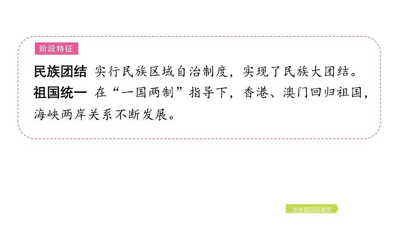 2024年中考历史一轮复习课件:中国现代史4民族团结与祖国统一第3页