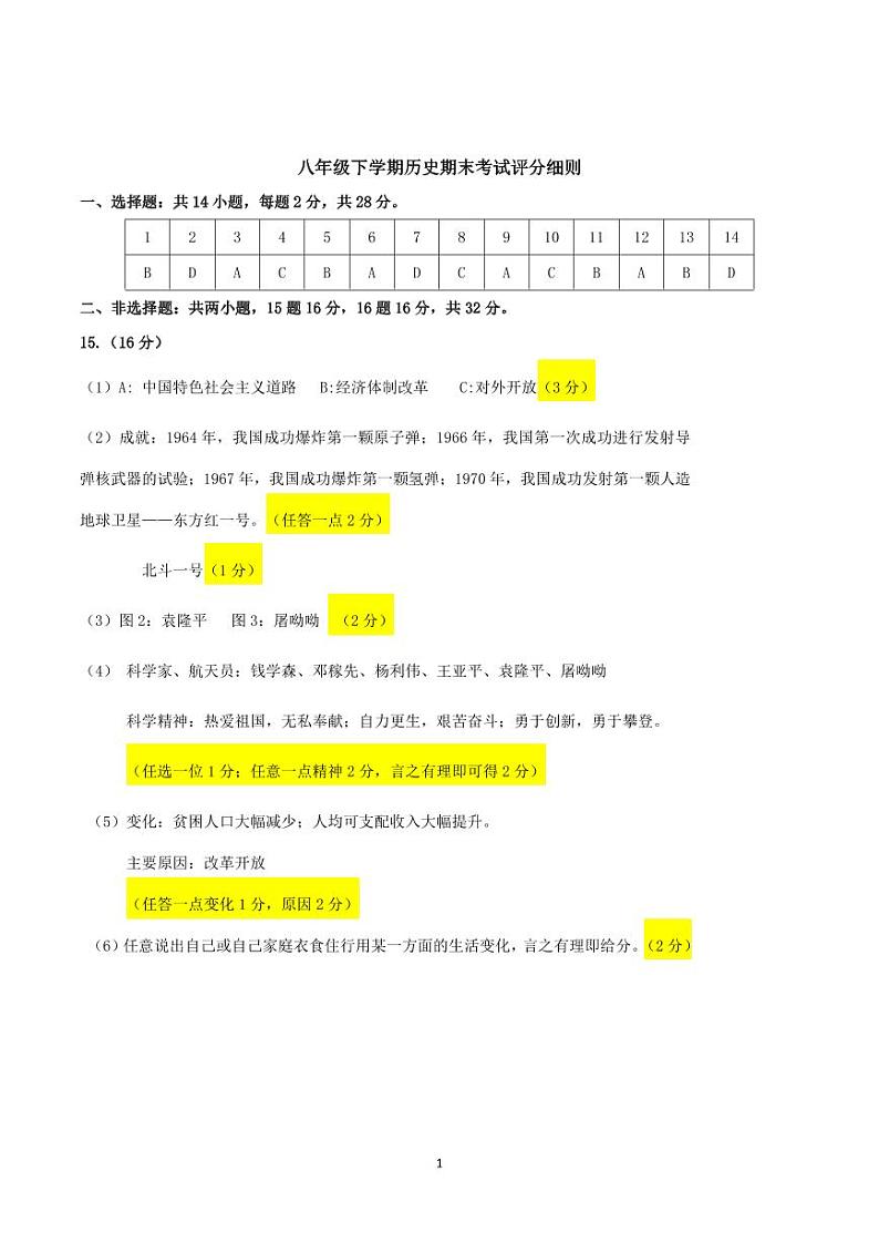 答案第1页
