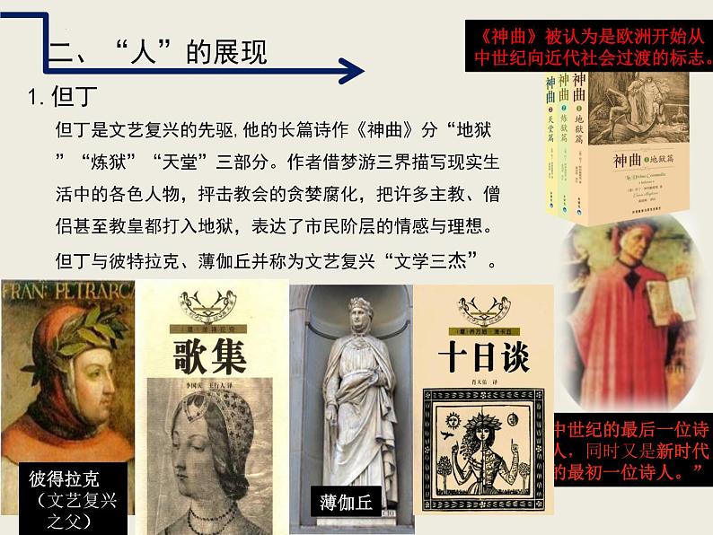 第14课 文艺复兴运动 课件2023--2024学年度秋季学期九年级历史上册07