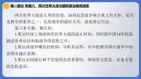 2024年中考历史二轮专题复习课件：专题八 两次世界大战与国际政治格局演变