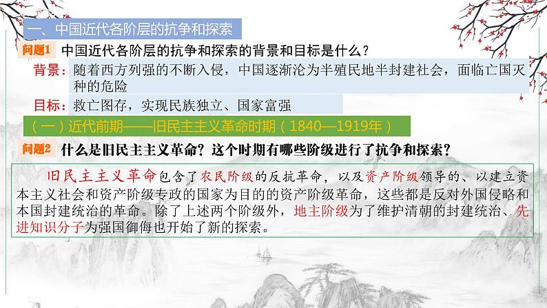 2024中考历史复习课件:争取民族独 人民解放的历程08