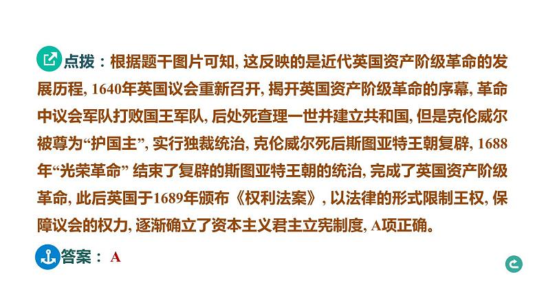 常规专题七 中外改革与体制创新-----备战2024中考二轮复习历史三年(2021-2023)常规专题选练课件第6页