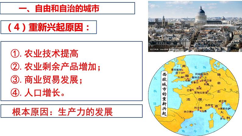 第9课 中世纪城市和大学的兴起 课件--- 2023-2024学年部编版九年级历史上册第6页