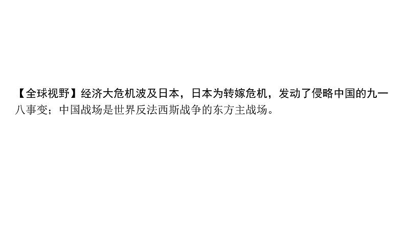 2024四川中考历史二轮中考题型研究 中国近代史 中华民族的抗日战争(课件)第3页