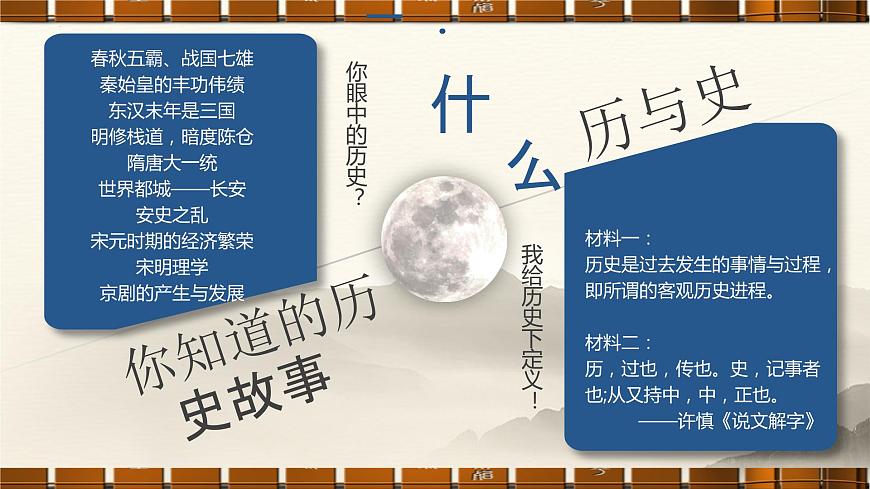 部編版（2024版）七年級(jí)歷史上冊(cè)開(kāi)學(xué)第一課導(dǎo)言課優(yōu)質(zhì)課件第7頁(yè)
