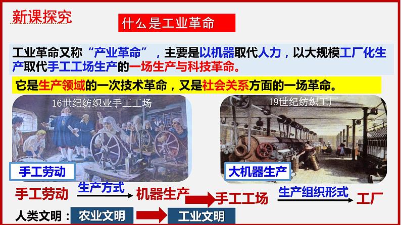 第20课 第一次工业革命 课件2024-2025学年部编版九年级历史上册第5页