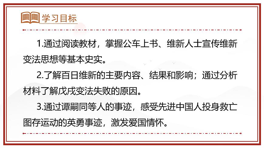 人教部編版 八年級歷史上冊 第二單元 第六課 戊戌變法 課件第2頁