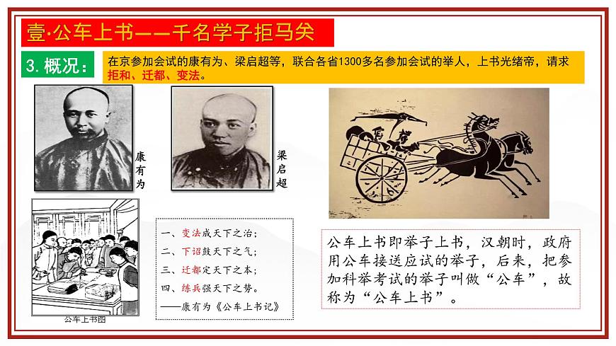 人教部編版 八年級歷史上冊 第二單元 第六課 戊戌變法 課件第7頁