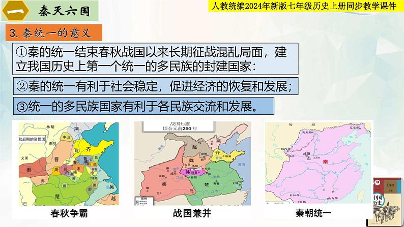 【新课标新教材】人教部编版七年级历史上册第9课 秦统一中国(同步课件)07